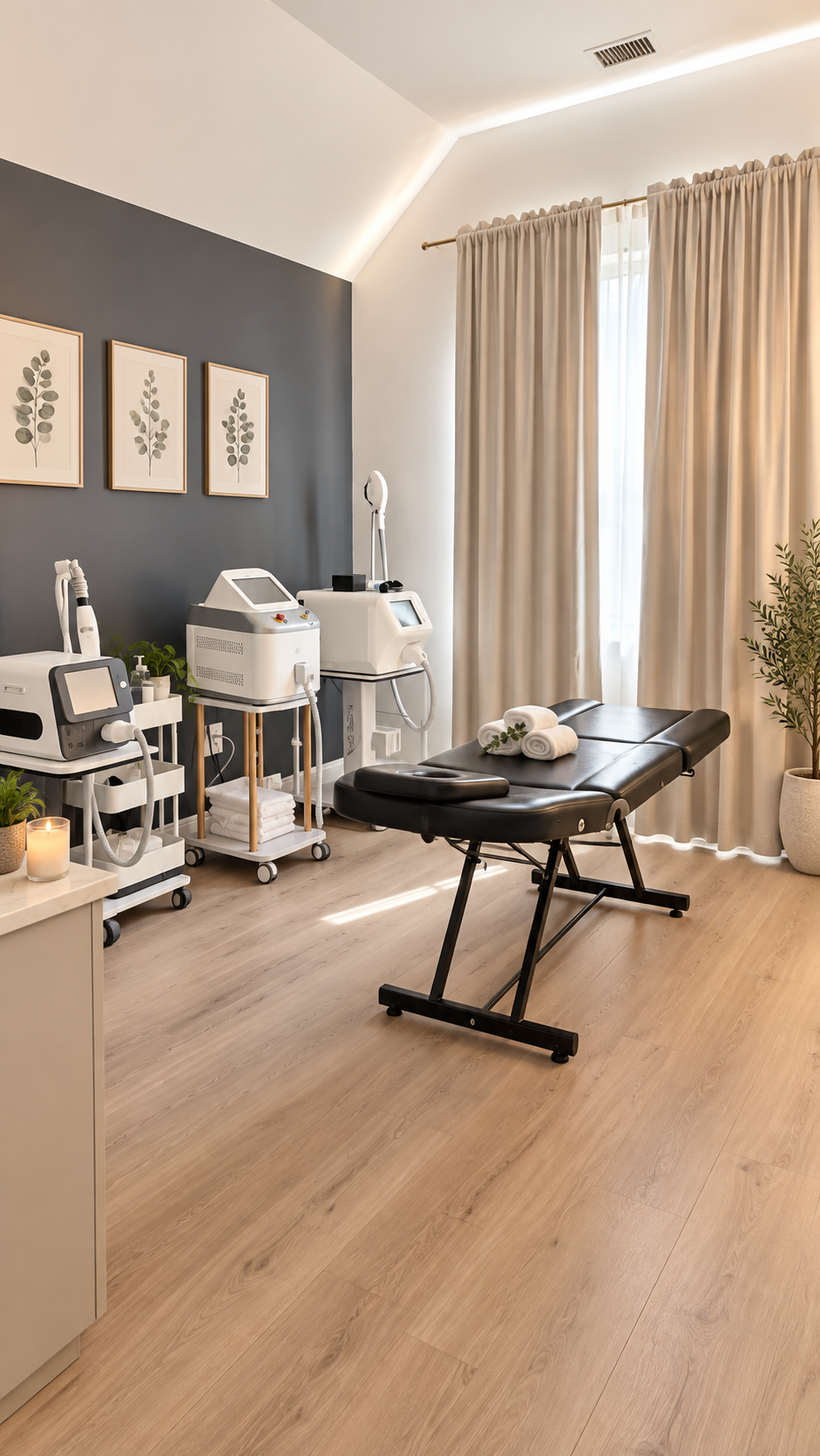 Treatment room at Facials by Limary in Stony Point, NY
